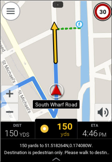 Pedestrian Only Routing