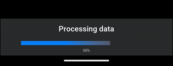 Processing bar